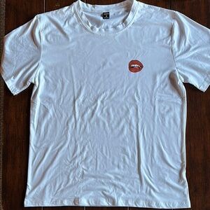 SHEIN White and Red Short Sleeve Tee With Lips Dracula and Blood NWOT